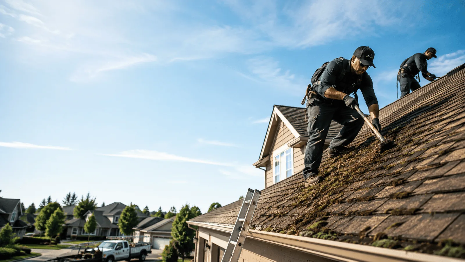 Roof Moss Removal in Glenolden, PA near me
